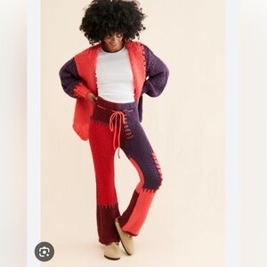 Saachi Colorblock Sweater pants